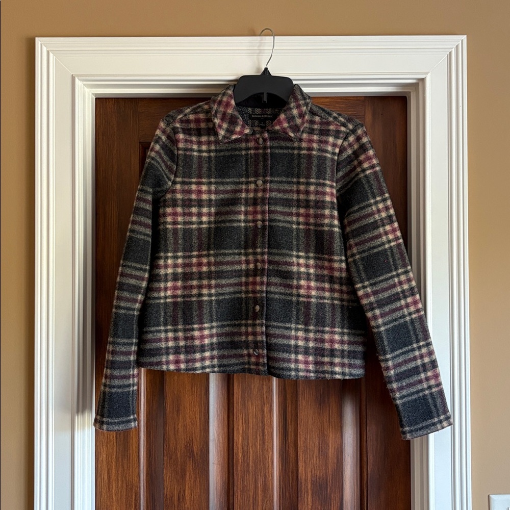 Banana Republic Checkered Jacket